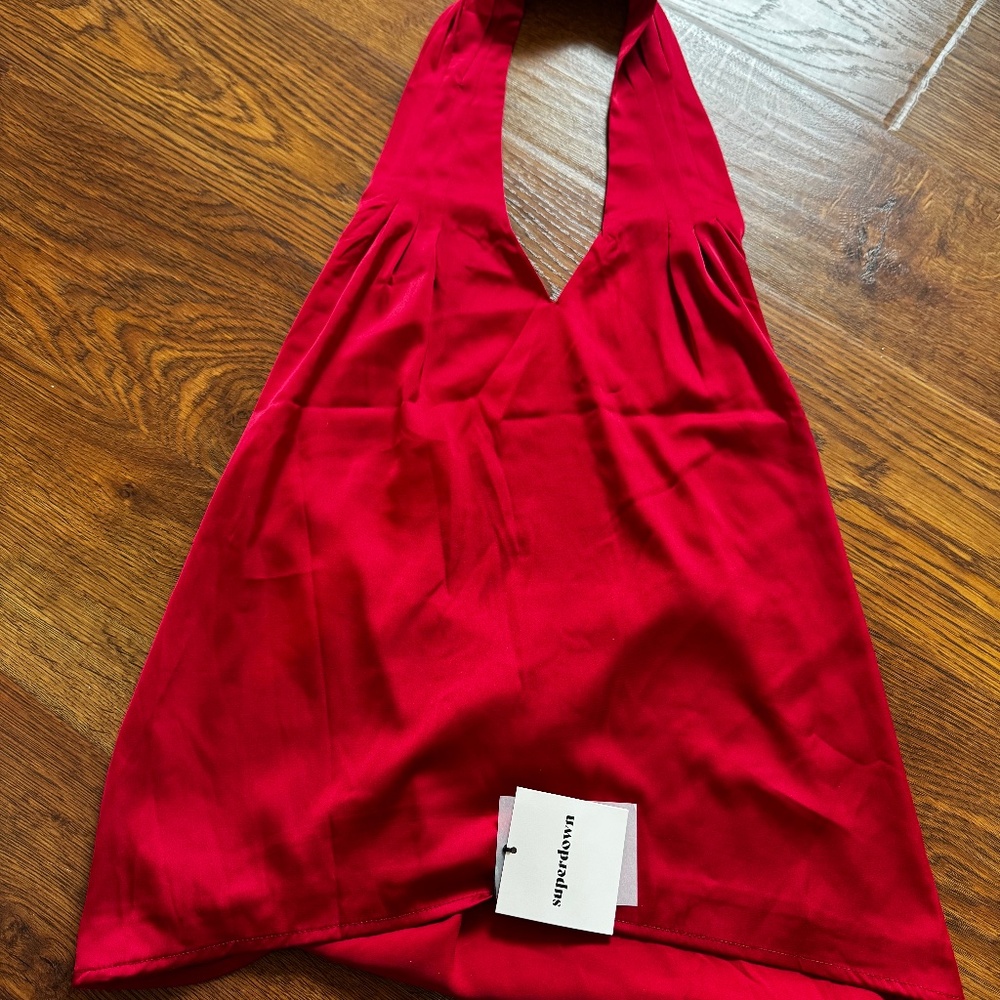 Super down Halter Top